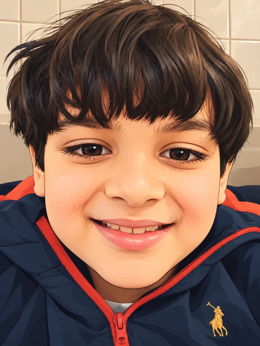 Zaeem, the author, smiling